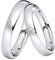 DOOSTI Trauring/Ehering/Partnerring - SWEET Silber 925/- Silber Ring - hochwertiger Silberring - Damen und Herren Variante (Ring mit Stein, 52)