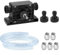 Portable Mini Drill Pump Kit, Drill Pump With Air Hose And Clamp, 900L/h High Flow Rate, For Fast And Efficient Water Transfer
