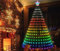 GuKKK LED Lichterkette Außen, Christmas Cone Tree Lights 2,1M 400 LED, Intelligente Lichterketten RGB mit Fernbedienung und APP Gesteuert, IP65 Wasserfest Tannenbaum Lichterkette für den Außenbereich