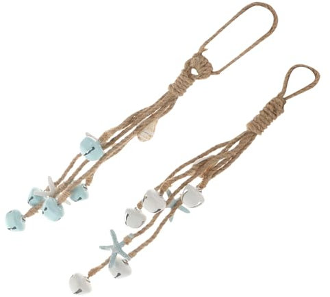 IMIKEYA 2stücke Mediterranes Hängeornament Seestern Deko Vintage Schmuck Aus Hochwertigem Material Kreative Zimmer Tür Garten Anhänger Zur Dekoration