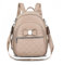 FUNSEED Mini Bowknot Rucksack für Frauen, kleine niedliche Pu Leder Umhängetaschen für Damen Casual Lightweight Fashion Daypack Geldbörse (Khaki)