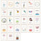 BIROYAL 27 Geburtstagskarten Kinder Set mit Umschlag & Sticker - Happy Birthday Karte für Mädchen & Jungen - Geburtstagskarte Kinder - Premium Glückwunschkarten Geburtstag - Karte Geburtstag