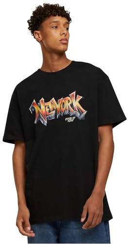 Mister Tee NY Graffiti Oversize Tee Black, S