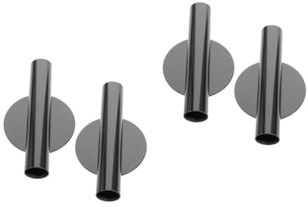 IMIKEYA 4pcs Metal Wall-mounted Flower Vase Tube Modern Design Wall Hanging Vases for Flowers Garden Decoration for Decor