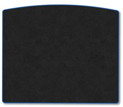 VW Tiguan (2016-2024) Carpet Boot Mat | Blue Edge Trim Tailored Fit Boot Liner Full Coverage Protection Accessories Easy Clean Anti Slip Made in the UK