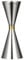 QuxetlRyz Jigger 2 STÜCKE Edelstahl Cocktail Bar Jigger Messbecher Doppel Schuss Trinken Geist Messen Jigger Küche Party Bar Zubehör(60-90ml)