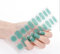 Semi cured gel nail strips 16 wraps pink cherry blossom flowers gold base Design, 60-90 secs Cure Time