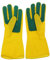 OATIPHO 1Par Guantes de Látex con Estropajo Absorbente para Limpieza Talla para Platos y Domésticas
