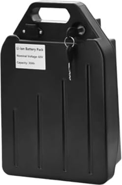PNTQTU Batterie Lithium-ION 60 V 30000 mAh, Circuit BMS intégré, Rechargeable et testée, Compatible avec Les Motos Harley Citycoco.(1Pcs Battery 30AH)