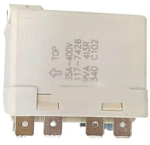 1pcs Ice Maker Refrigerator 35A-400V 117-7426 RVA 413R Compressor Relay Starter