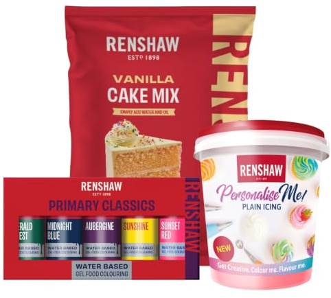 Renshaw Rainbow Cupcake Kit Bundle