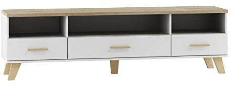 Mirjan24 Lotta 180 3S3K Meuble TV TV avec Meuble TV scandinave