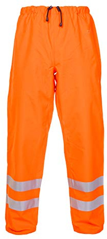 Hydrowear 072375FO-L Ursum Simple No Sweat Trouser, Large, Hi-Vis Orange