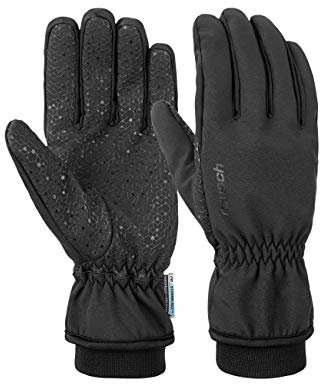 Reusch Kolero STORMBLOXX™ warme, windabweisende und wasserabweisende Unisex Multisporthandschuhe Outdoorhandschuhe für Damen und Herren mit Silikonprint für besseren Grip
