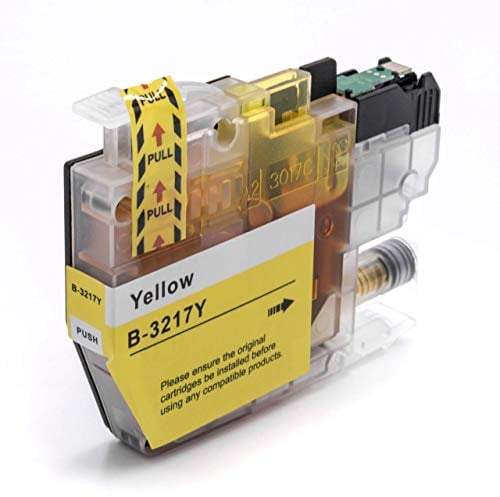 vhbw Tintenpatrone Gelb kompatibel mit Brother MFC-J5335DW, MFC-J5330, MFC-J5830DW, MFC-J5730DW Drucker (kompatibel, 12ml + Chip)