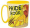 ALMACENESADAN, 2635; Taza microondas Disney Rey León; capacidad 350 ml; producto de plástico; No BPA