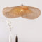COCOL Vintage Rattan Lampe Wohnzimmer Pendelleuchte E27 Hängeleuchte Bambus Retro Deckenlampe Industrial Lampen Pendellampe Design Höhenverstellbar Kronleuchter Esszimmer Studie Cafe Leuchten,100cm
