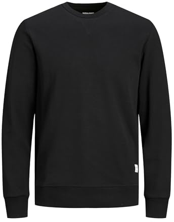 JACK & JONES Male Sweatshirt Plus Size Einfarbig Sweatshirt | Sweatshirts