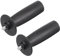 sourcing map 8mm Thread Plastic Auxiliary Side Handle Tool for Angle Grinder 2 Pcs