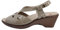 PieSanto - 190852 Sandalia Plantilla Extraíble Charol Visón para: Mujer talla: 36