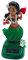 Solar Tanzendes Spielzeug,Asudaro Auto-Armaturenbrett Süßes Dekor Hula-Tänzerin Hawaiian Hula Shaking Head Tänzerin Figur Armaturenbrett Ornament Innenraum Hawaii Party Deko Kinderspielzeug,grün
