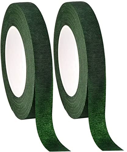 Floral Tape Bouquet Tape Floral Stem Tape Fleuriste Rubans Verts Fleuriste Vert Rubans Auto-adhésifs Diy Fleur Fournitures 2pcs