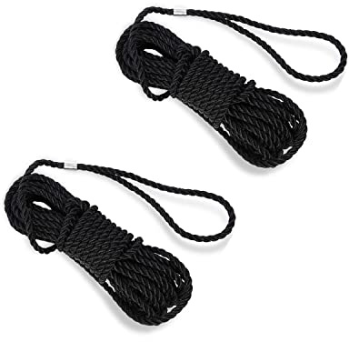 Extension Ladder Rope Replacement Werner Extension Ladder AC30-2 for All Extension Ladders with Single Pulley 40FT Ladder Rope (2 Pack)