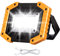 Led Rechargeable Work Light 30W 2000LM Portable COB Floodlight Battery Light Super Bright USB Lamp , Shed Lights Battery Powered Emergency Security Light Waterproof for Camping Fishing Hiking, 2 Packs