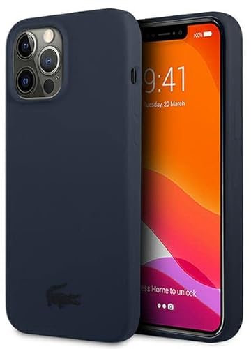 Lacoste LCHCP13LSV Hülle für iPhone 13 Pro / 13 6,1 Marine hardcase Silicone