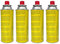 Campata Gaskartuschen 227g 520ml Camping Gas Butangas Kartusche Campingkocher Bunsenbrenner Gaskocher, Gasheizung, Gasbrenner, Lötbrenner (4 Kartusche)