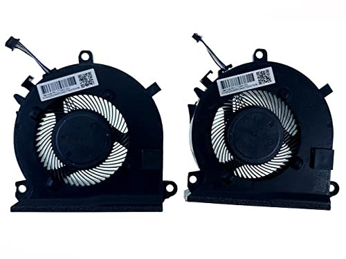 Sicastar® CPU and GPU Cooling Fan for HP Pavilion Gaming 15-EC 16-A Series Laptop 15-ec1000 15-ec1073dx 15-ec0751ms 15-ec1015nu 15-ec1009na 15-ec0901na 16-a0075cl 16-a0032dx L77560-001