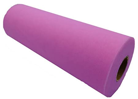 30 cm 100 metri bianco tulle rotolo maglia organza tessuto fai da te all'aperto matrimonio compleanno centrotavola decorazione forniture - 30 cm lilla, 30 cm x 100 metri