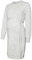 MAMALICIOUS Mlnewanne L/S Abk Knit Dress A. Noos Robe en Tricot, Gris Clair chiné, L Femme