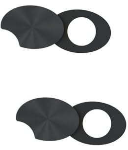 HEMOTON Abdeckung 2st Webcam-abdeckungsschieber Smartphone-Webcam-Abdeckung Handy-Webcam-Abdeckung Anti-schwarz T9 Schutz Kameraabdeckung