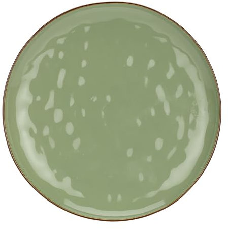Rose & Tulipani Concerto Vassoio Piatto da Portata 32cm Verde Oliva Stoneware