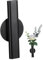 Milisten Wandmontierter Blumenrohrwand-Vasendekorationshalter Aus Metall Getrocknete Blumenvase Blumenpräsentationsständer Für Veranda Heimbüro Schwarz