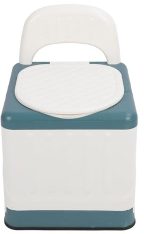 Toilettenstuhl für Senioren Tragbare Toilette For Erwachsene, Zusammenklappbar, Geruchsdicht, Mobile Toilette Neben Dem Bett, Breitere Sitzfläche For Das Schlafzimmer Schwangerer Frauen, Einfach Zu Mo