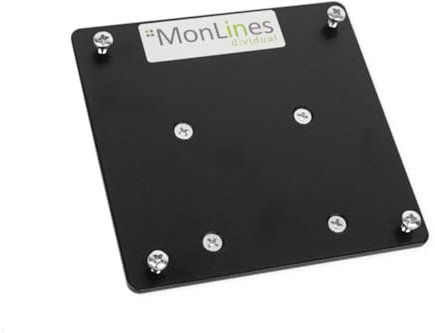 MonLines V062 VESA Adapter kompatibel mit Samsung LC27FG70FQ, 27 Zoll