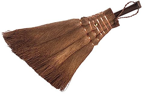 Anneome Cage Cleaner Mini Straw Broom Whisk Sweeping Mini Sweep Cleaner Floor Cleaning Broom Whisk Hand Broom Floor Broom Portable Broom Small Natural Whisk Broom Household Brooms Bamboo