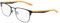Nike 4644 008 MATTE BLACK/TOTAL ORANGE 50/16/135 BOY Brillen