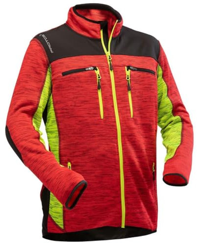 Pfanner Schutzbekleidung Protos Inuit Herren Jacke Rot Gelb, XXL