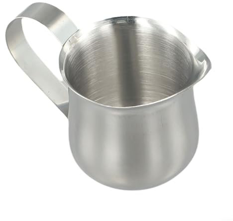 Carafe à café en acier inoxydable pour préparation de cappuccino et latte 240 ml