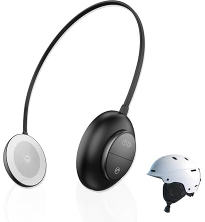 ASIEVIE Wireless Bluetooth 5.2, Drop-in Headphones - HD Speaker Compatible Any Audio Ready Ski/Snowboard Helmet Headphones. Glove Friendly Controls, Microphone for Hands-Free Calls