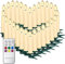 SunJas Weihnachten Kerzen RGB, kabellose Farbwechsel Weihnachtskerzen mit Fernbedienung, Weihnachtsbeleuchtung, LED Kerzen in 3 verscheidene Blinkeffekt, für Weihnachtsbaum (30er)
