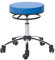 Teqler T-135362blau Rollhocker mit Ringauslöser