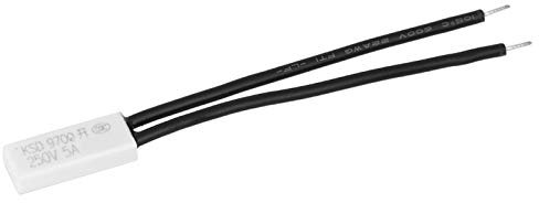 10 StÜck Ksd9700 Temperaturschalter, Normalerweise GeÖffneter Temperaturschalter,Thermoschutz Kunststoffsonde Temperaturregler (45 ℃)