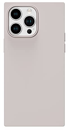 Cocomii Square Silicone iPhone 11 Pro Case, Slim Matte Soft TPU Silicone Rubber Gel Silk Microfiber Cloth Trunk Box Square Edges Bumper Cover Compatible with Apple iPhone 11 Pro 5.8 (Antique White)