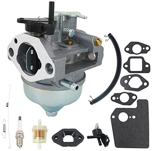 Masnln Carburatore 16100-Z0L-853 per motori Honda GCV160 GCV160A GCV160LA GCV160LA0 con kit rubinetto benzina 16950-ZM0-003