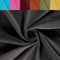 Nicki Stoff Meterware - Samtstoff stretchig - weicher Fleece - Nicky Velour - Nikistoff - Velourstoff - kuschelig weich *Ab 50cm, Farbe: 067 d.grau mel.