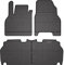 OMAC Gummi Fußmatten kompatibel mit Renault Kangoo 2007-2021 Automatten Gummi Schwarz 4tlg